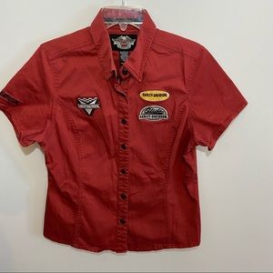 Harley Davidson Mechanics Style Shirt Size L